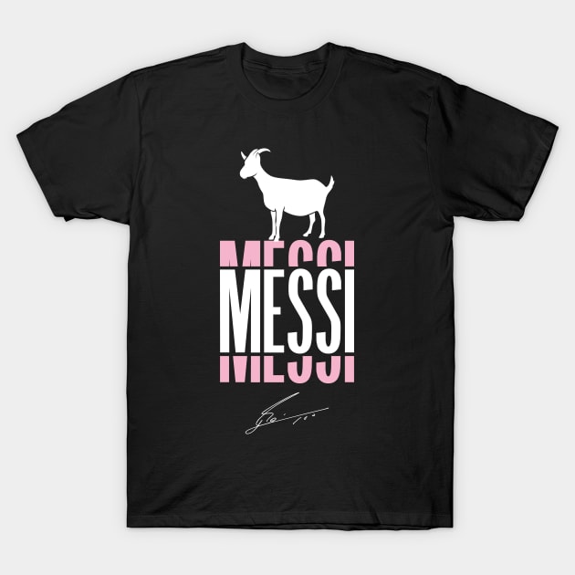 Leo Messi In Inter Miami T-Shirt by Teeartspace